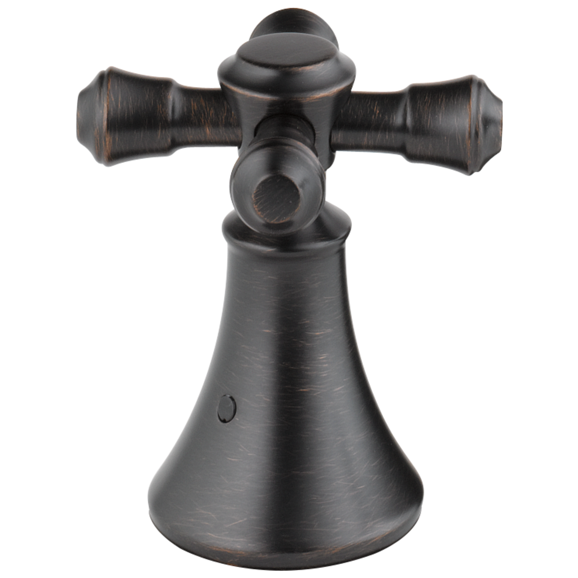 Delta Cassidy Metal Cross Handle Set - Roman Tub in Venetian Bronze, H695RB