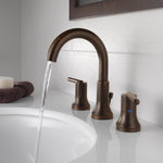 Delta Trinsic Two Handle Widespread Bathroom Faucet in Venetian Bronze, 3559-RBMPU-DST, MRSP: $509, FINAL PRICE: $299.99 + TAX