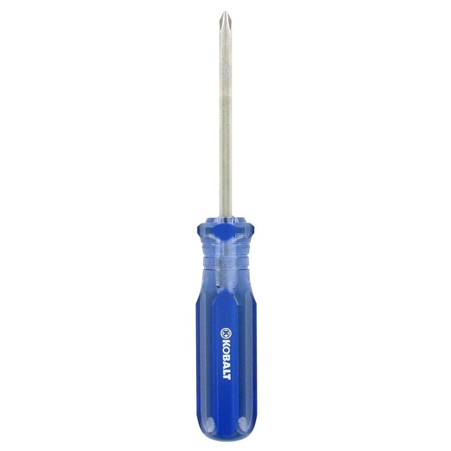 Kobalt Plastic Handle Phillips Screwdriver #2 x 4 - 525817