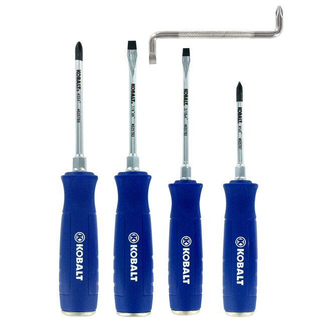 Kobalt 5-Piece Multi-Bit Screwdriver Set for Mechanics #0525790