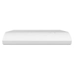 Whirlpool 30 inch Ducted 250-CFM White Under Cabinet Range Hood
