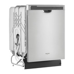 Whirlpool 24-in Front Control Built-in Dishwasher (Monochromatic Stainless Steel) 55 dBA, WDF520PADM/9 *JR2507, Retail: $679.00, FINAL PRICE: $429.99 + TAX