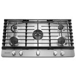 KitchenAid 36-in 5 burners Stainless Steel Gas Cooktop, KCGS556ESS/06 *JR2510, Retail: $1,799.00, FINAL PRICE: $899.99 + TAX