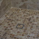Aqva Square Tile Insert Stainless Steel Shower Drain- 5in X 5in