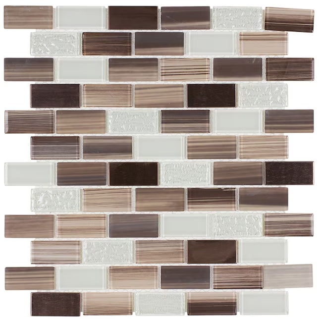**PER PC** Sicily 12x12 Linear Mosaic, SF160037, 13.55sf, 15pcs, 24lbs, FINAL PRICE: $3.99/pc, $59.85/bx + Tax