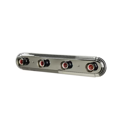 Project Source 24-in 4-Light Polished Chrome Traditional Vanity Light Bar, FV05-009   0024575 *HD2411, Retail: $19.98, FINAL PRICE: $11.99 + TAX