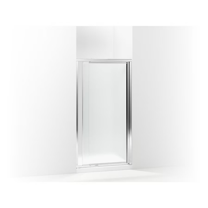 Sterling Vista Pivot II Silver 31-in to 36-in x 65.5-in Framed Pivot Shower Door, 5040352, 1505D-36S-G03
