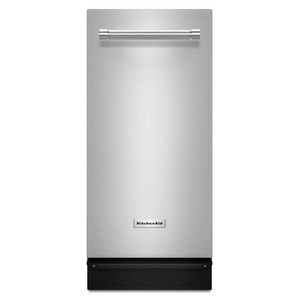 KitchenAid 15.0000-in (Stainless Steel) Undercounter Trash Compactor