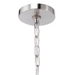 Kichler Edenbrook 3-Light Brushed Nickel Modern/Contemporary Etched Glass Drum Hanging Pendant Light, 34720   616028, MSRP: $238.79, Final: $79.99, CLEARANCE: $69.99 + TAX