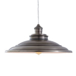 allen + roth Hainsbrook Antique Pewter Industrial Dome Hanging Pendant Light Item, 759440, CLEARANACE PRICE: $9.99 + TAX