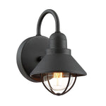 (2-Pack) Quoizel Cape Cod 9.5-in H Black Outdoor Wall Light LWS3464A Final: $15.99 CLEARANCE PRICE: $9.99
