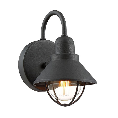 (2-Pack) Quoizel Cape Cod 9.5-in H Black Outdoor Wall Light LWS3464A Final: $15.99 CLEARANCE PRICE: $9.99