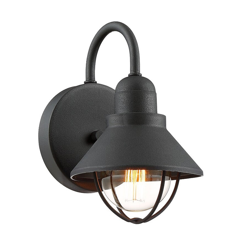 (2-Pack) Quoizel Cape Cod 9.5-in H Black Outdoor Wall Light LWS3464A Final: $15.99 CLEARANCE PRICE: $9.99