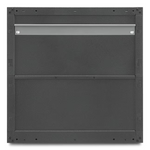 Gladiator Ready-to-Assemble Full-Door Wall GearBox 28-Inches W x 28-Inches H x 12-Inches D Wall-mounted Steel Garage Cabinet in Gray, GAWG28FDESG/00 *HD2507, Retail: $219.99, FINAL PRICE: $119.99 + TAX