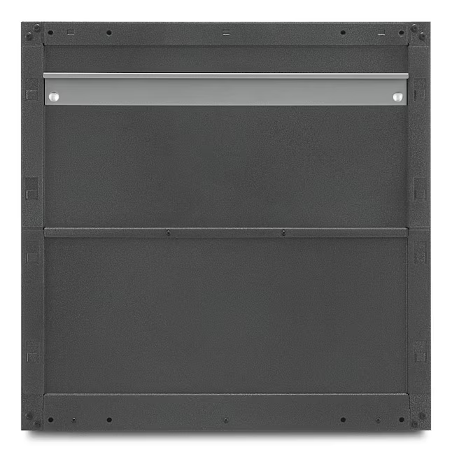 Gladiator Ready-to-Assemble Full-Door Wall GearBox 28-Inches W x 28-Inches H x 12-Inches D Wall-mounted Steel Garage Cabinet in Gray, GAWG28FDESG/00 *HD2507, Retail: $219.99, FINAL PRICE: $119.99 + TAX