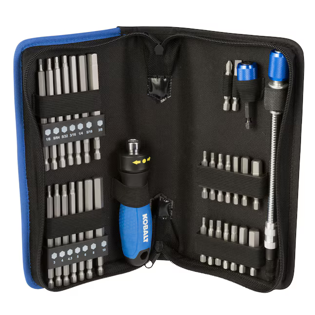 Kobalt Furniture Assembly Set Screwdriver Bit Set 33 -Piece, 99198875248, 759898