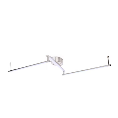 Style Selections Henniker 3-Light Brushed Nickel dimmable LED Industrial Track Bar, 19545-000 0650127, Final: $79.50, CLEARANCE PRICE: $24.99 + TAX