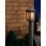 Quoizel Corrigan 14-in Bronze Traditional Outdoor Light Post Lantern, LWS3076D 0756846, CLEARANCE PRICE: $9.99 + Tax
