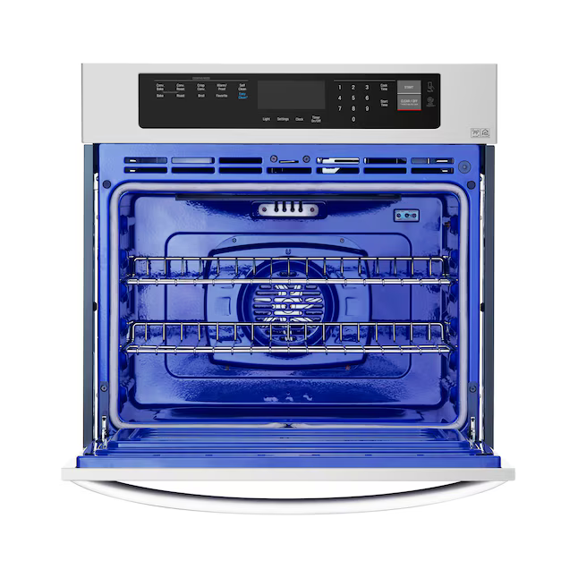 LG EasyClean 30-in Single Electric Wall Oven True Convection and Self-cleaning (Stainless Steel), LWS3063ST *HD2507, Retail: $2,199.00, FINAL PRICE: $999.99 + TAX