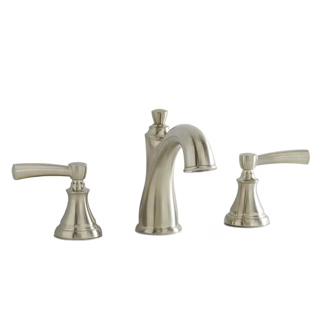 Giagni Mitchell Brushed Nickel Widespread 2-Handle WaterSense Bathroom Sink Faucet with Drain and Deck Plate, LL408-BNC, 749668, [FB216], FINAL PRICE: $29.99 + Tax