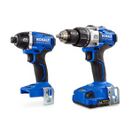 Kobalt 24-volt 2-Tool Brushless Power Tool Combo Kit with Soft Case (1-Battery Included and Charger Included), KLC 2024A-03 *HD2509, Retail: $199.00, FINAL PRICE: $119.99 + TAX