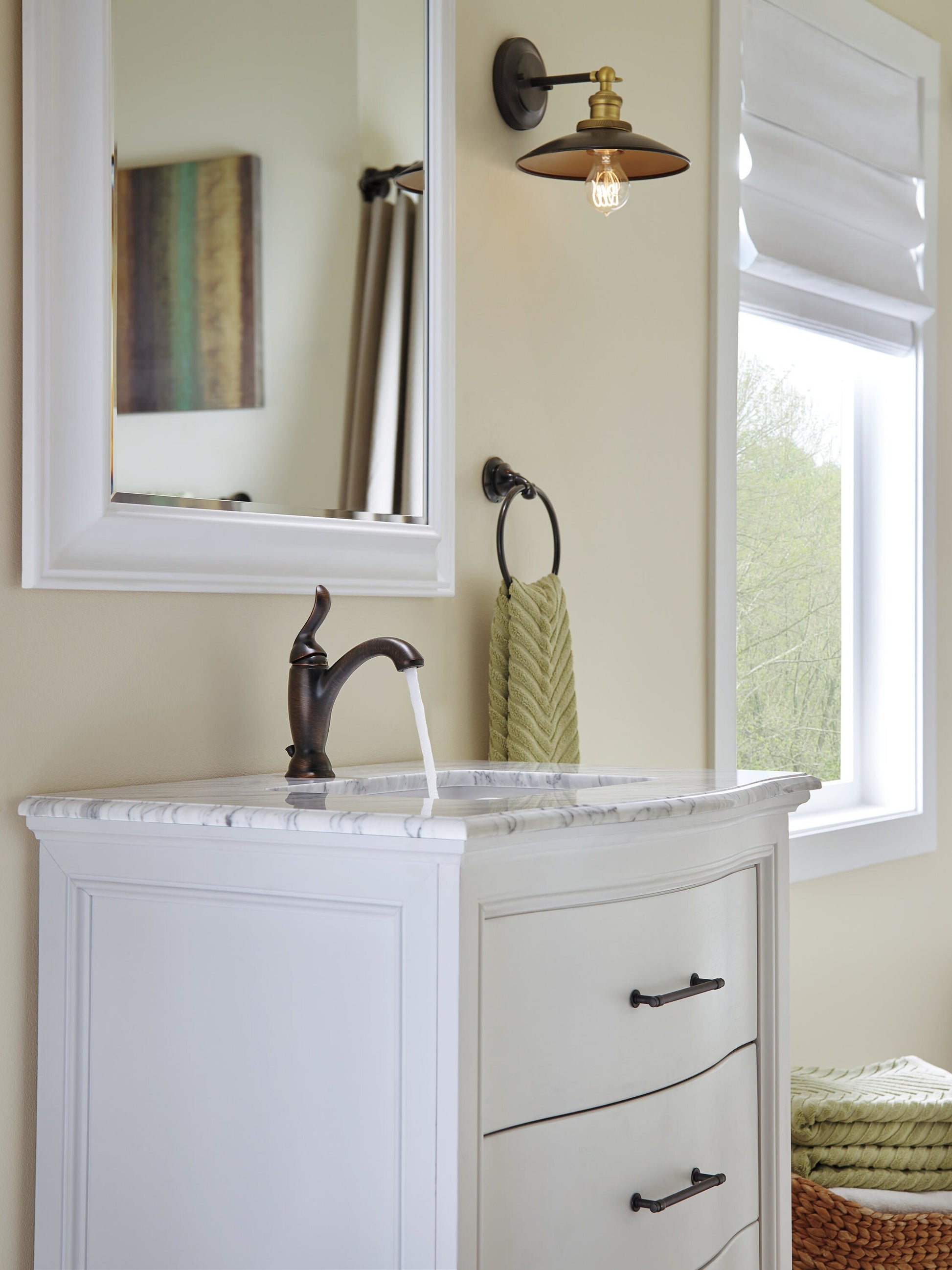 Delta Linden Single Handle Bathroom Faucet in Venetian Bronze, 594-RBMPU-DST, MRSP: $464.7, FINAL PRICE: $ + TAX