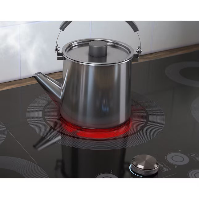 Samsung Premium Plus 36-in 5 burners Smooth Surface Stainless Steel Smart Compatible Electric Cooktop, NZ36K7570RS *JR2512, Retail: $1,949.00, FINAL PRICE: $999.99, CLEARANCED: $879.99 + TAX