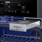 Samsung Steam Cook 30 inch Single Electric Wall Oven True Convection and Self-cleaning ( Fingerprint Resistant Black Stainless Steel )