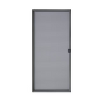 Reliabilt 30-in x 80-in Bronze Steel Sliding Single Screen door (Handle Included), #0829256