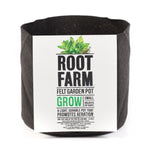 Root Farm Felt Garden Pot- Small Planting/Growing Accessory