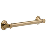 Delta 18-Inch Traditional Decorative ADA Grab Bar in Champagne Bronze, 41618-CZ, MRSP: $257, FINAL PRICE: $ + TAX