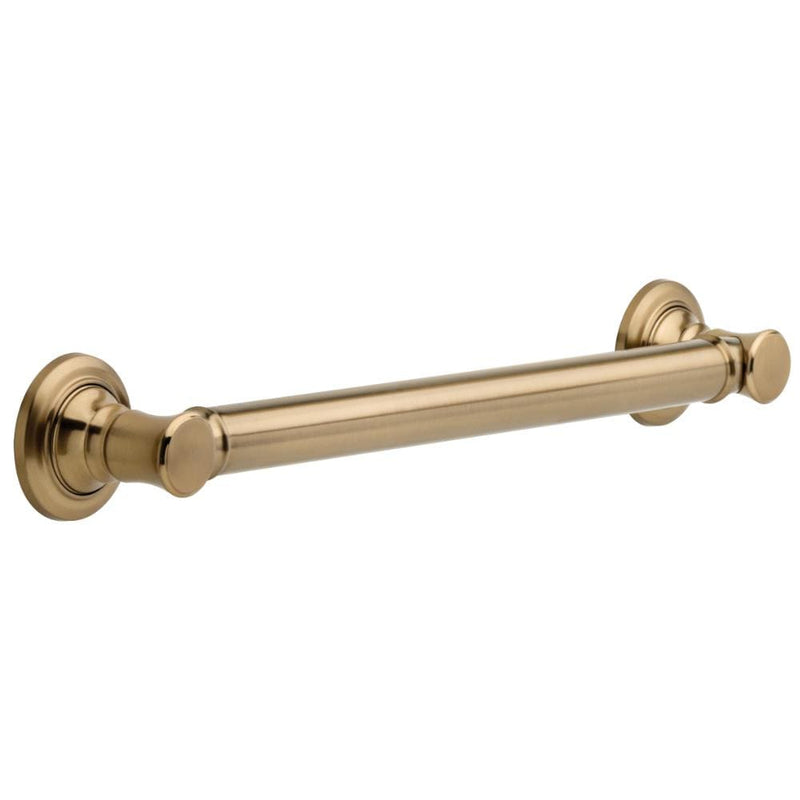 Delta 18-Inch Traditional Decorative ADA Grab Bar in Champagne Bronze, 41618-CZ, MRSP: $257, FINAL PRICE: $ + TAX