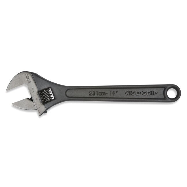 IRWIN VISE-GRIP 10-in Black Oxide Adjustable Wrench - 1913187