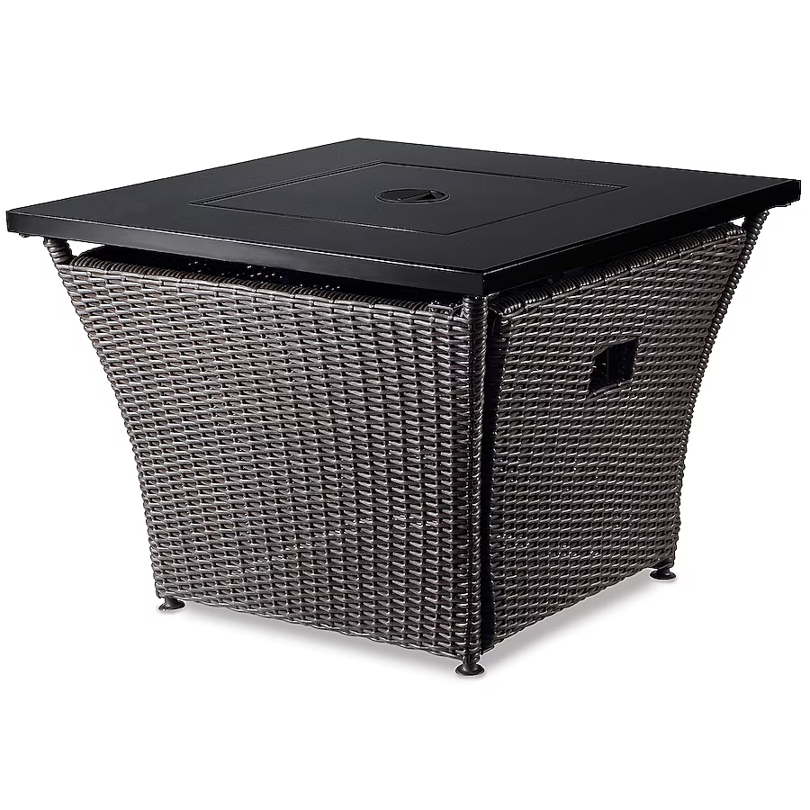 Blue Rhino 32-in W 50000 Maximum BTUs Steel Square Liquid propane Fire pit table, *JR2511, Retail: $499.00, FINAL PRICE: $259.99 + tax