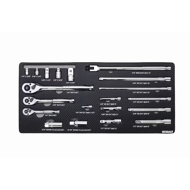 Kobalt 300-Piece Standard (SAE) and Metric Mechanics Tool Set (no case), 80736 *HD2509, Retail: $249.00, FINAL PRICE: $149.99 + TAX