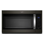 Whirlpool 1.9-cu ft Over-the-Range Microwave with Sensor Cooking ( Fingerprint Resistant Black Stainless )