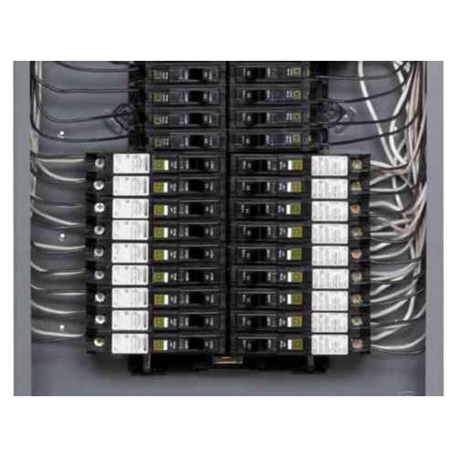 Square D Homeline 100 -Amp 20 -Spaces 40 -Circuit Indoor Main Breaker Plug-On Neutral Load Center (Value Pack)