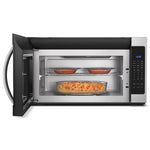 2.1-cu ft Over-the-Range Microwave with Sensor Cooking ( Fingerprint Resistant Stainless )