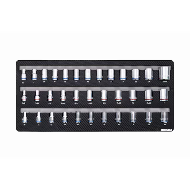 Kobalt 300-Piece Standard (SAE) and Metric Mechanics Tool Set (no case), 80736 *HD2509, Retail: $249.00, FINAL PRICE: $149.99 + TAX