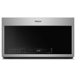 Whirlpool Smart Capable 1.9-cu ft 1100-Watt 29.938-in Over-the-Range Convection Microwave with Sensor Cooking (Fingerprint Resistant Stainless Steel), WMH78019HZ, Retail: $593.99, FINAL PRICE: $399.99 + TAX