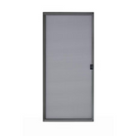 Grisham 30-in x 80-in Bronze Steel Sliding Single Screen door (Handle Included), #0877534