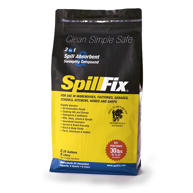 SpillFix 4-lb Spill Absorbent, SPL-9LP, 727802, [FB223], MSRP: $11.98, CLEARANCE!