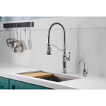 KOHLER Tournant Pre-Rinse Spring Vibrant Polished Nickel Single Handle Deck-Mount Pull-down Kitchen Faucet with Sprayer, 77515-SN *JR2510, Retail: $1,063.12, FINAL PRICE: $499.99 + TAX