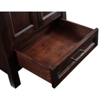 Summit Lane Durham 24-in x 72-in x 18-in Chocolate Freestanding Linen Cabinet, 1328FC-24-220, [FB289], FINAL PRICE: $149.99 + Tax