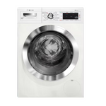 BOSCH Home Connect 800 Series Compact Washer 2.2-cu ft High Efficiency Stackable Smart Front-Load Washer (White) ENERGY STAR, WAW285H2UC