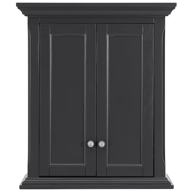 Alpine Reserve Roveland 26x28 Dark Gray Soft Close Bathroom Wall Cabinet, 2026WC-24-200, FINAL PRICE: $49.99 + Tax