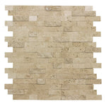 **PER PC** Limestone Stack 12x12 Peel & Stick Mosaic, SF170217,  10.55sf, 12pcs, 24lbs, FINAL PRICE: $3.99/sf, $47.88/bx + Tax
