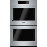 Bosch Benchmark Series 30 inch Double Electric Wall Oven with Self-cleaning (Stainless Steel), HBLP651RUC *JR2503
