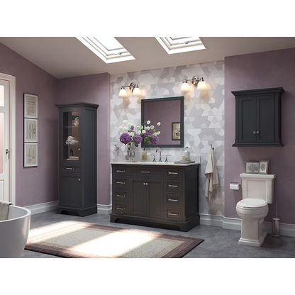 Alpine Reserve Roveland 26x28 Dark Gray Soft Close Bathroom Wall Cabinet, 2026WC-24-200, FINAL PRICE: $49.99 + Tax