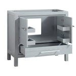 Riley 37 in. Vanity Combo in Sea Salt Gray with White Engineered Stone Top, CLEARANCE PRICE: $399.99 + TAX